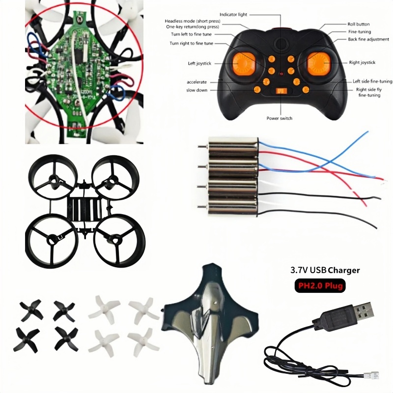 Drone Battery Charger - مجموعة طائرات بدون طيار كاملة للتركيب