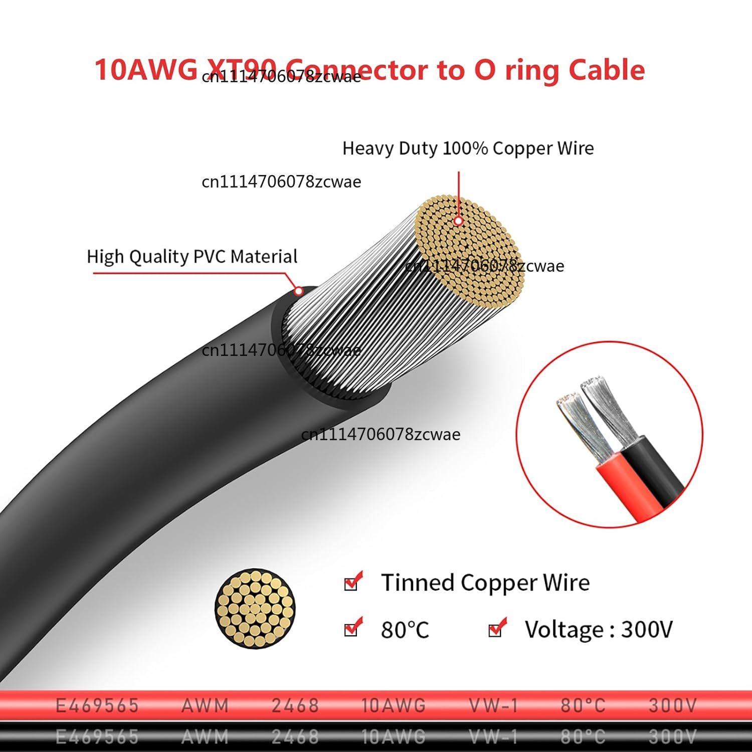 كابل ZOCI-XT90 إلى طرف O-Ring  - مراجعة Drone Battery Connector وسعره
