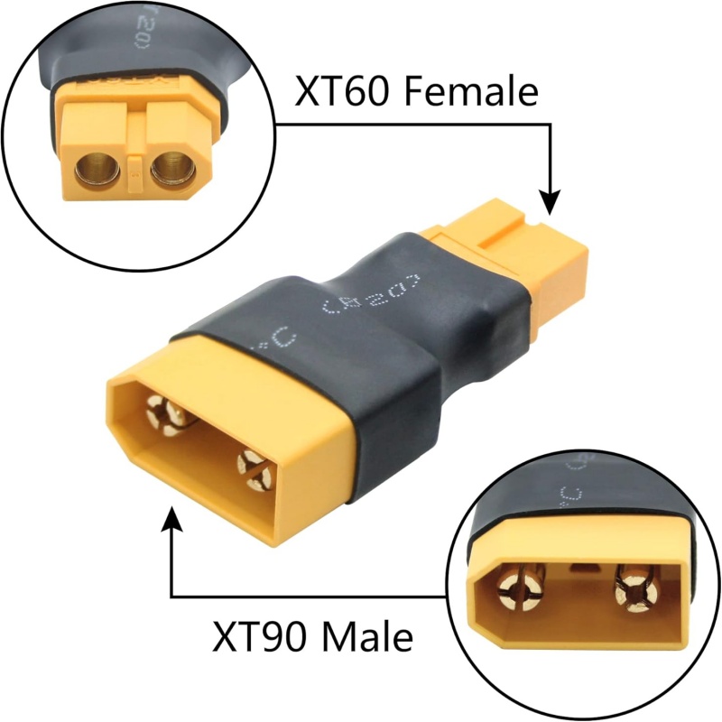 قطعتان/مجموعة، محول قابس XT90  - مراجعة Drone Battery Charger وسعره