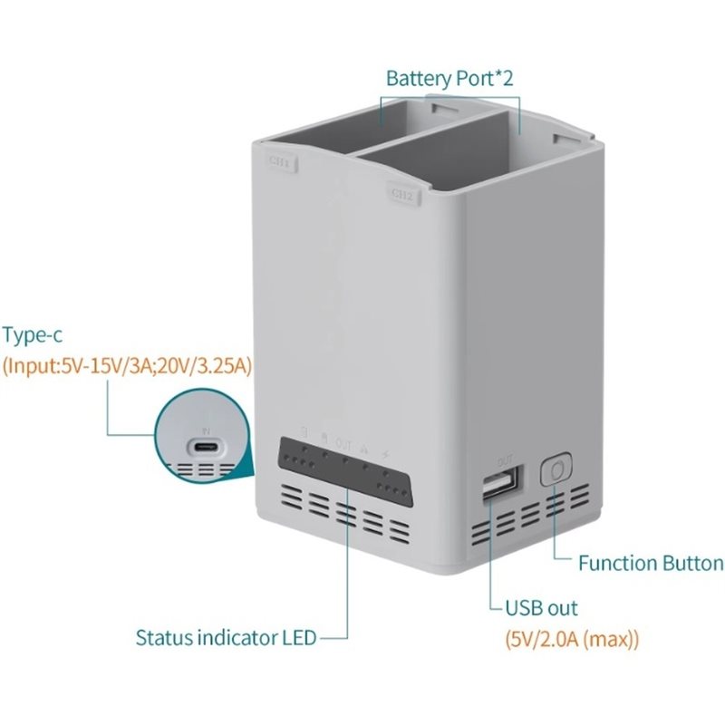 A53M-شاحن بطارية لطائرة DJI Li - مراجعة Drone Battery Smart وسعره